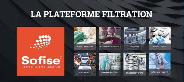 Nouvelle plateforme filtration annoncée par Sofise