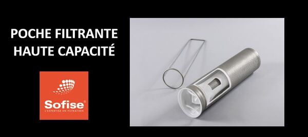 POCHE FILTRANTE HAUTE CAPACITÉ : Augmenter vos surfaces de filtration de 70%